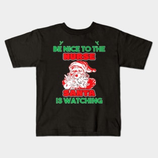 The Nurse Santa Nurses Day Kids T-Shirt